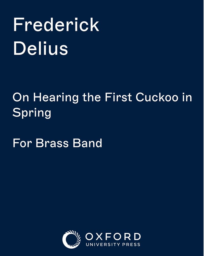 On Hearing the First Cuckoo in Spring — 戴留斯