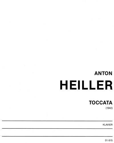 Toccata — Anton Heiller