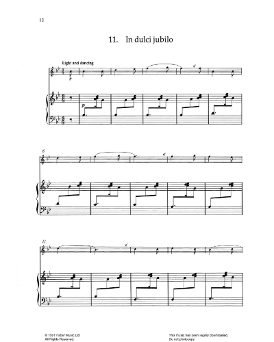 In Dulci Jubilo — 德国传统
