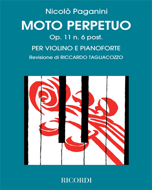 Moto perpetuo, op. 11 no. 6 'Posthumous' — 帕格尼尼