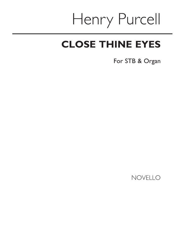 Close thine eyes, op. 184 — 普赛尔