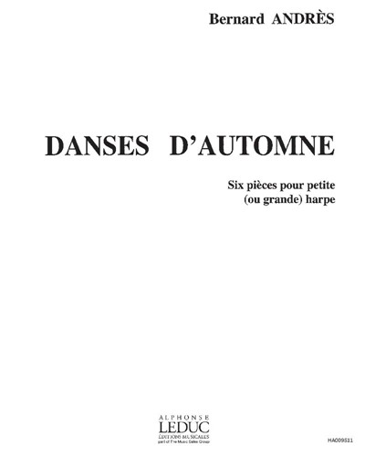 Danses d'automne — Bernard Andrès