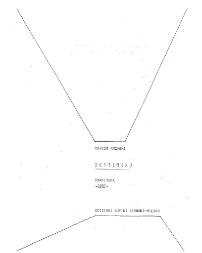 Settimino — Davide Anzaghi