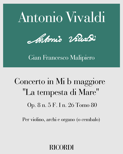 Concerto in Eb major, op. 8 No. 5 — Antonio Vivaldi