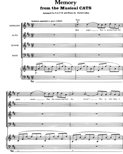 Memory (from 'Cats') — Barbra Streisand