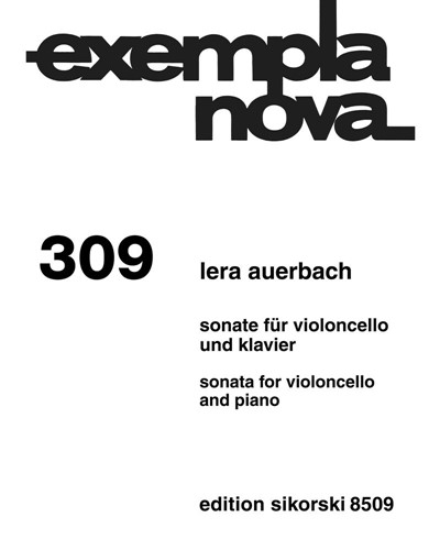 Sonata for Violoncello and Piano, op. 69 — 列拉·奥尔巴赫