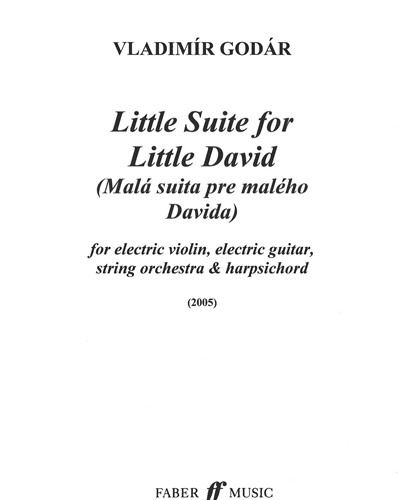 Little Suite for Little David — Vladimír Godár