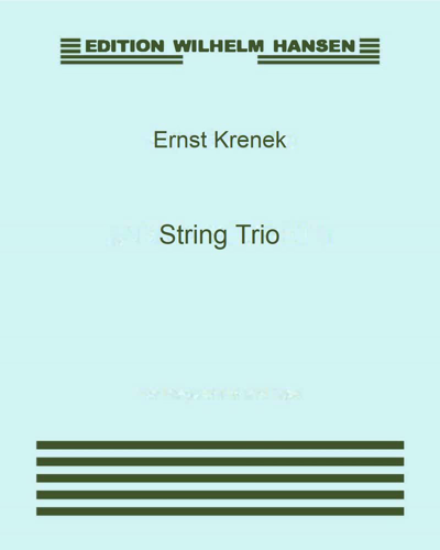 String Trio, op. 108 — 克热内克