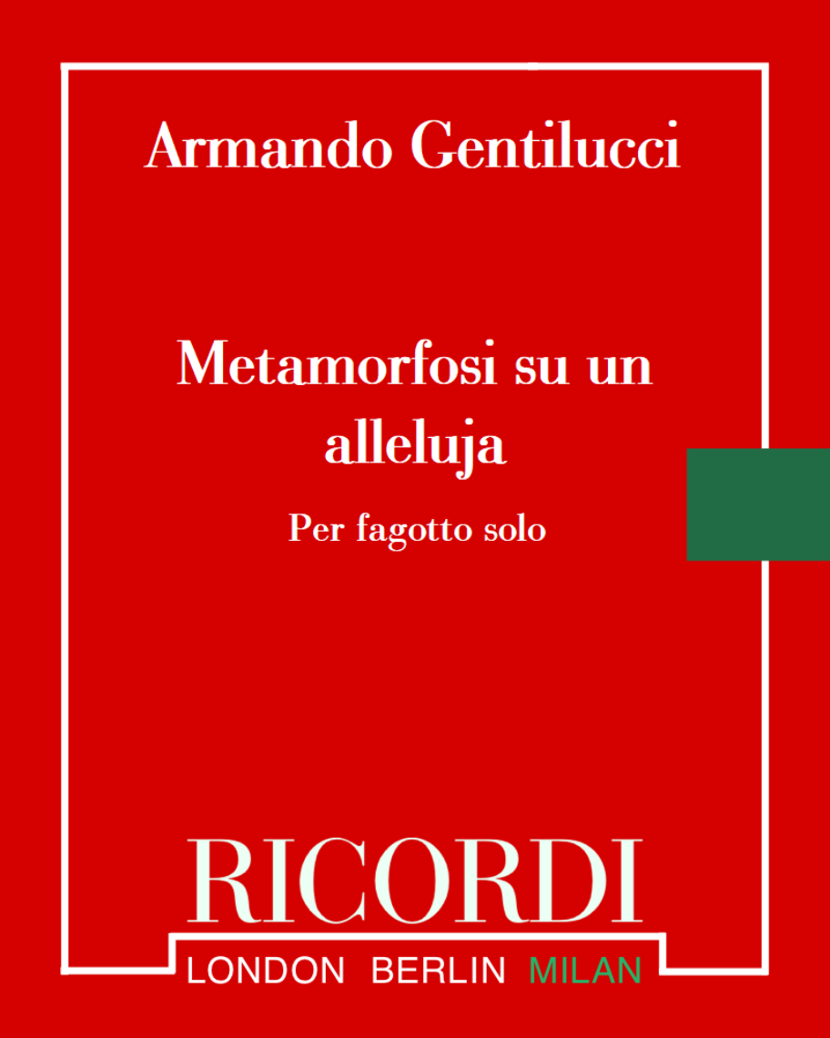 Metamorfosi su un alleluja — Armando Gentilucci