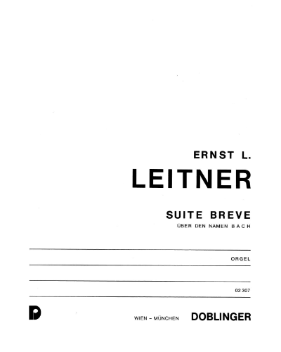Suite breve — Ernst Ludwig Leitner