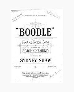 Boodle — Sydney Shaw