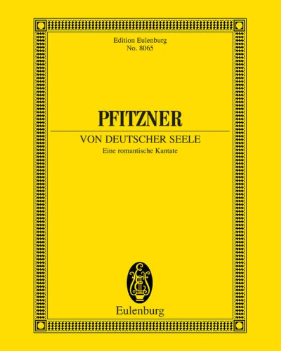 A German Soul, op. 28 — 普菲茨纳