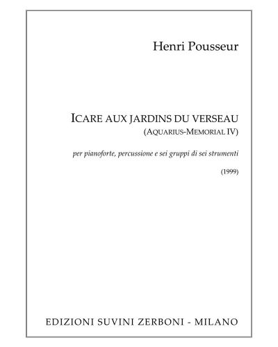 Icare aux jardins du verseau — Henri Pousseur