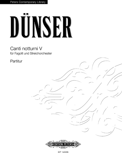 Canti notturni V — Richard Dünser
