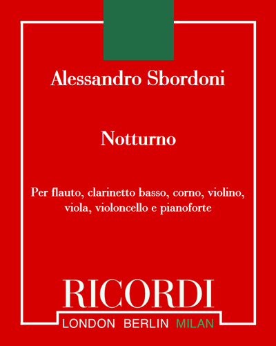 Notturno — Alessandro Sbordoni