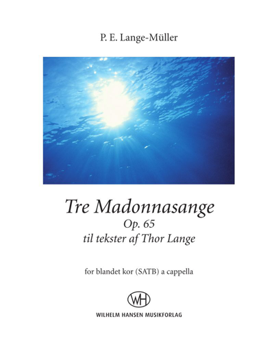 Three Marian Songs, op. 65 — Peter Lange-Müller