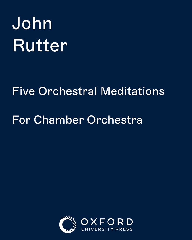 Five Orchestral Meditations — 约翰·拉特