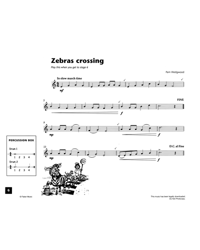 Zebras Crossing — Pam Wedgwood