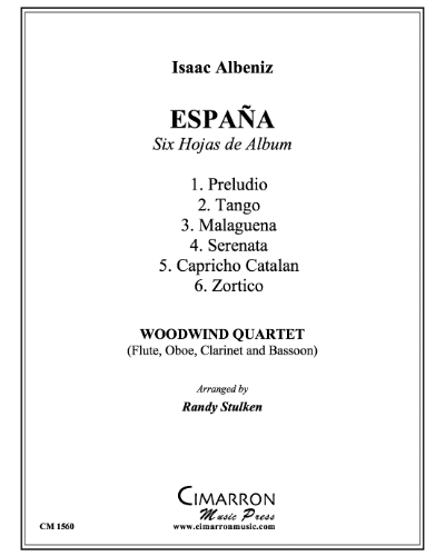 España (Seis Hojas de Album) — 阿尔贝尼斯