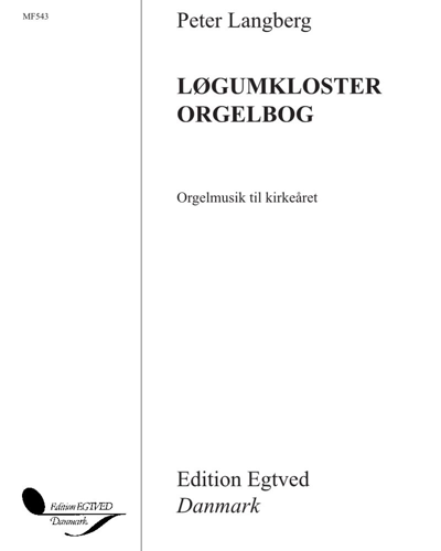 Løgumkloster Orgelbog — Peter Langberg