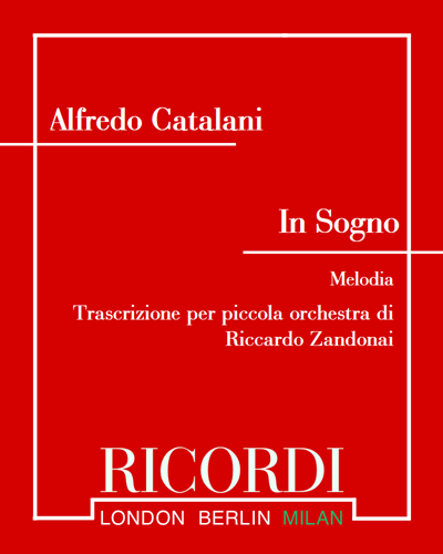 In Sogno - Melodia — Alfredo Catalani