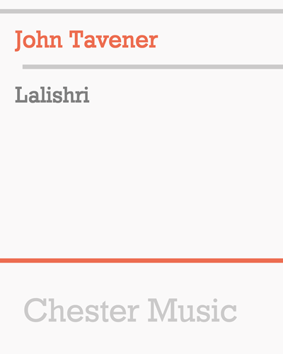 Lalishri — 约翰·塔文纳