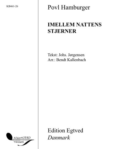 Imellem nattens stjerner — Povl Hamburger