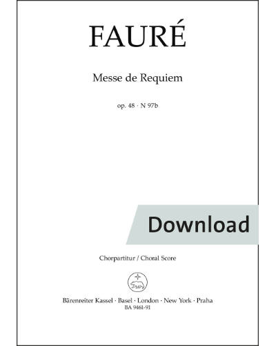 Messe de Requiem, op. 48, N 97b — 福雷