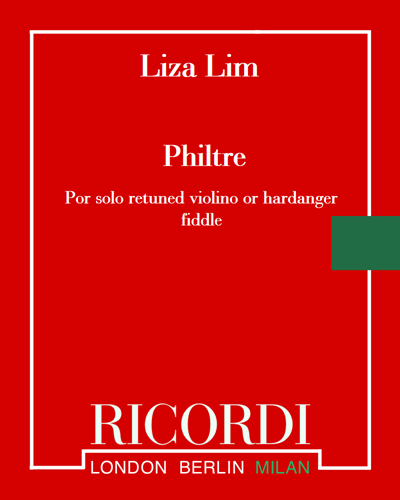 Philtre — Liza Lim
