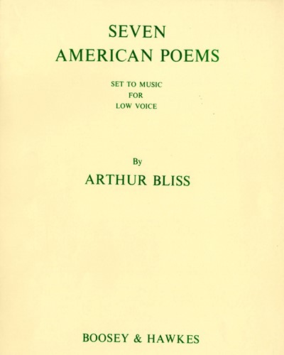 Seven American Poems — Arthur Bliss