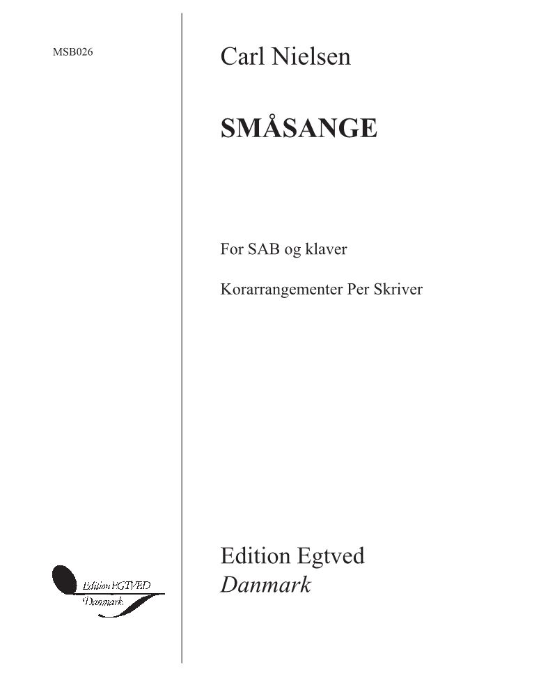 Småsange, op. 20 — 尼尔森