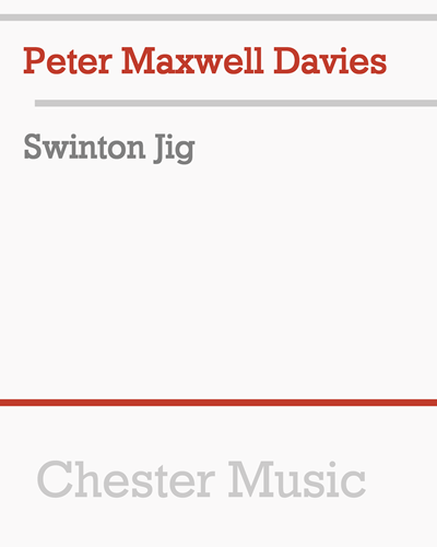 Swinton Jig — 马克斯韦尔·戴维斯