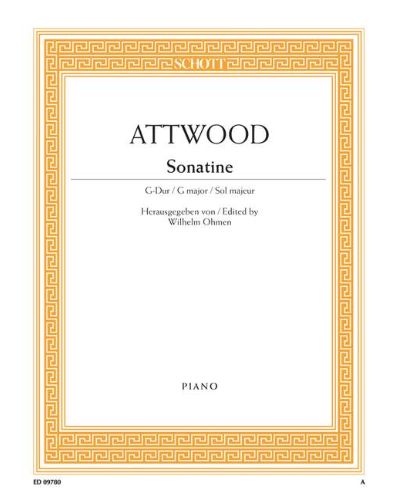 Sonatina G major — Thomas Attwood