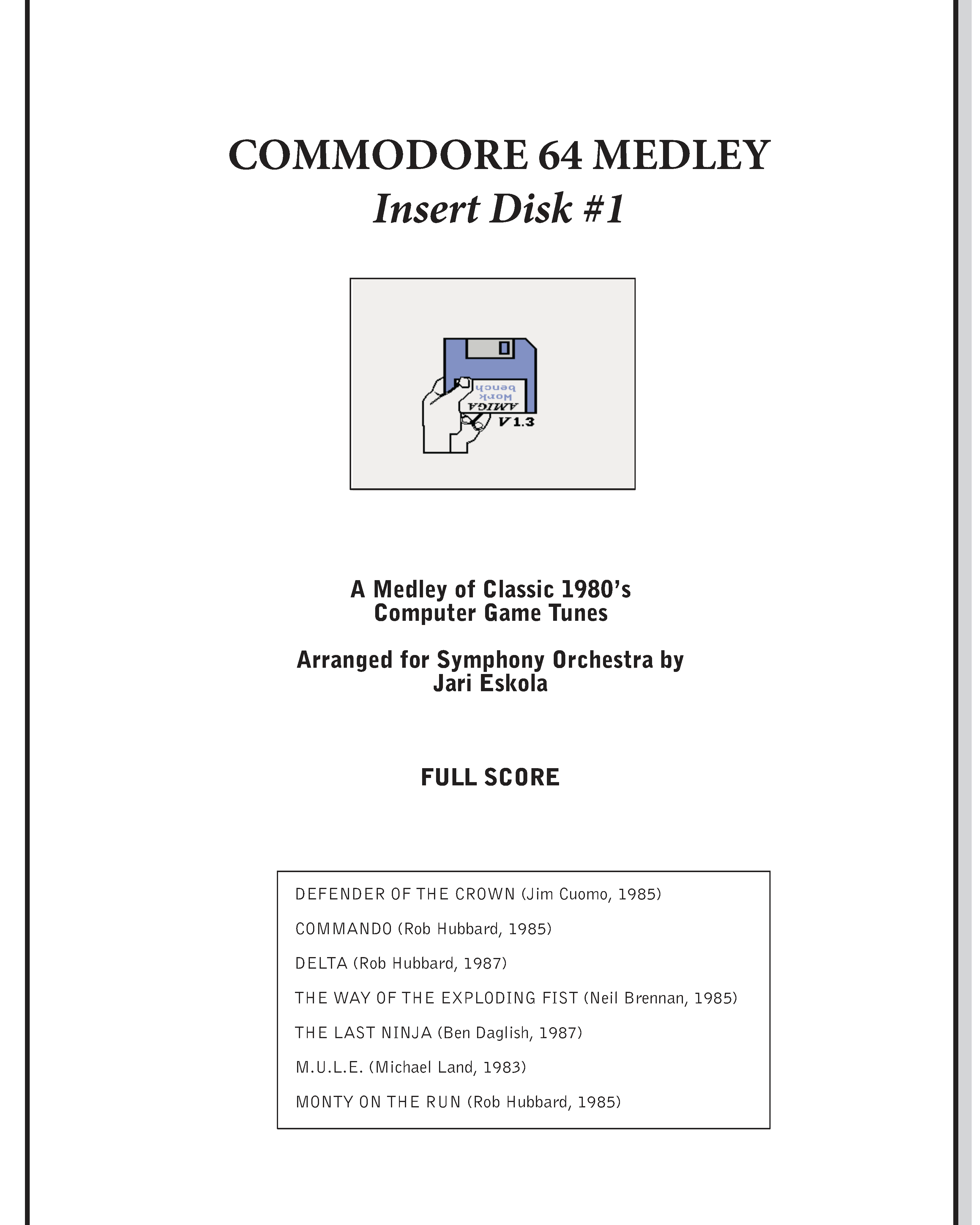 COMMODORE 64 MEDLEY — Jari Eskola