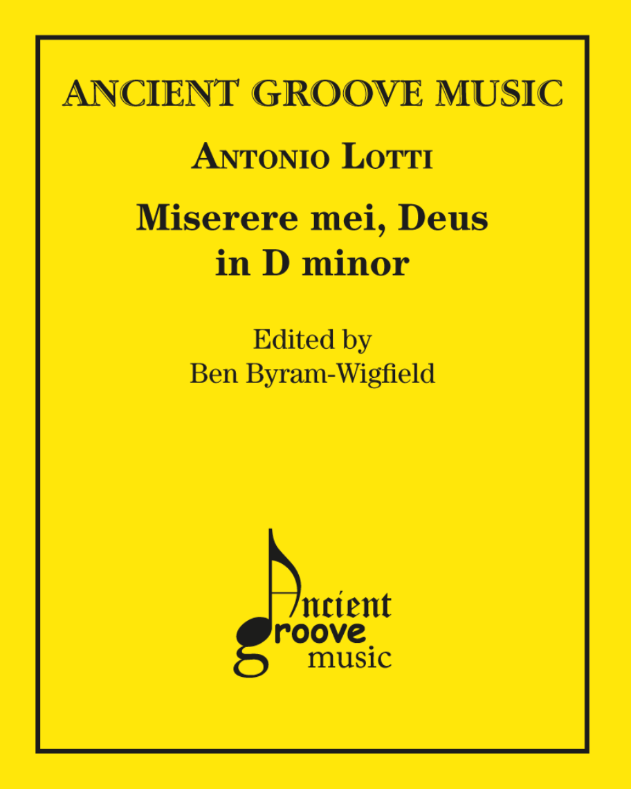 Miserere mei, Deus in D minor — 洛蒂