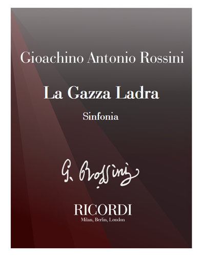 La gazza ladra - Sinfonia — 罗西尼