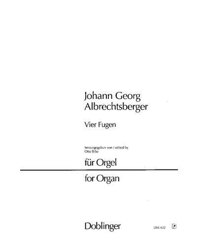 Four Fugues — 阿尔布雷希茨贝格