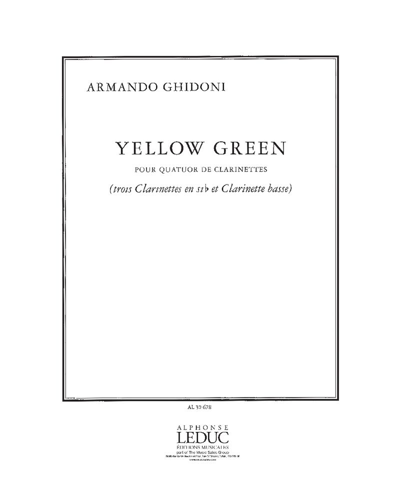 Yellow Green — Armando Ghidoni