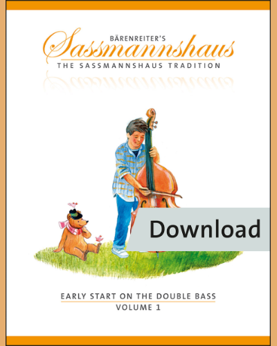 Early Start on the Double Bass, Volume 1 — Close J. Peter