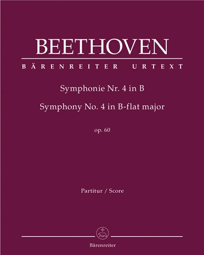 Symphony No. 4 in Bb major, op. 60 — 贝多芬
