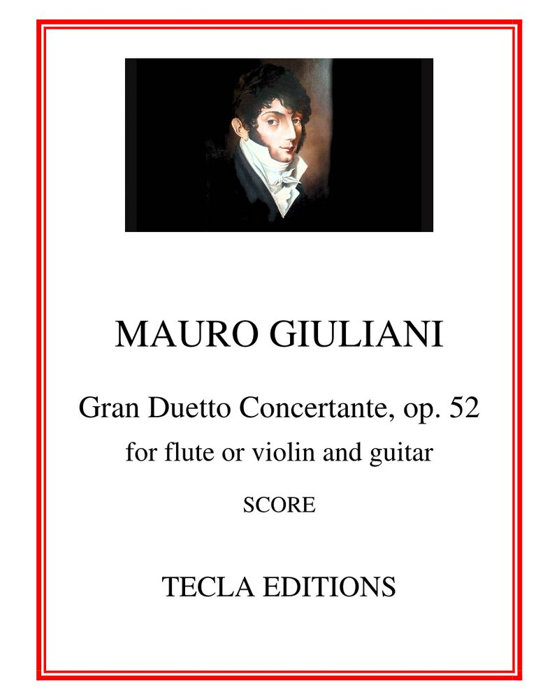 Gran Duetto Concertante, op. 52 — 毛罗·朱利亚尼