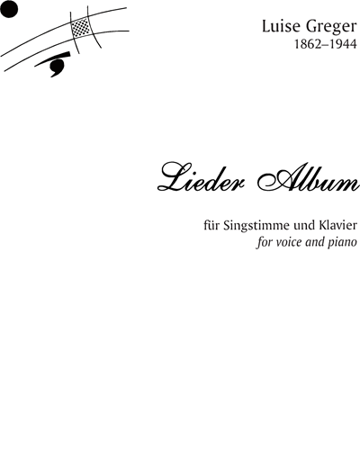 Lieder Album — Luise Greger
