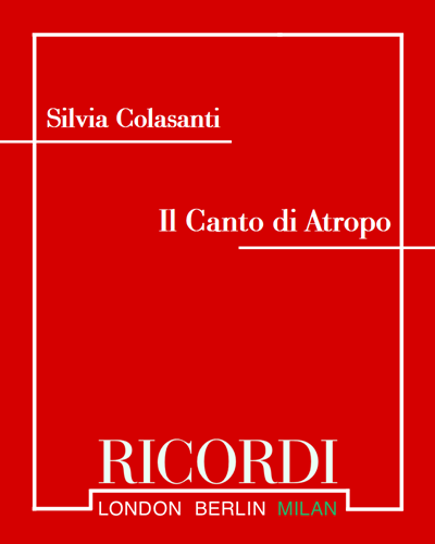 Il Canto Di Atropo — Silvia Colasanti