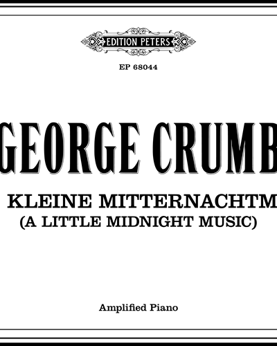 Eine Kleine Mitternachtmusik (Amplified Piano) — 乔治·克拉姆