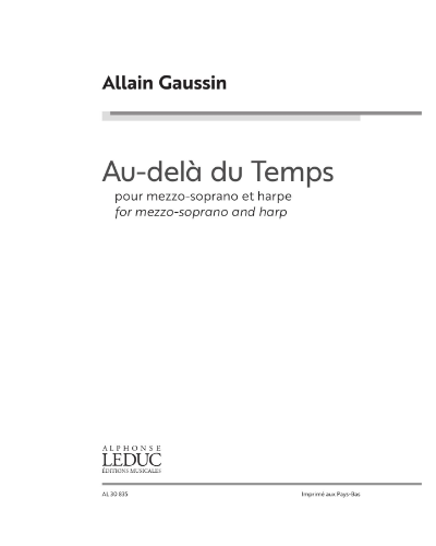 Au-delà du temps — Allain Gaussin