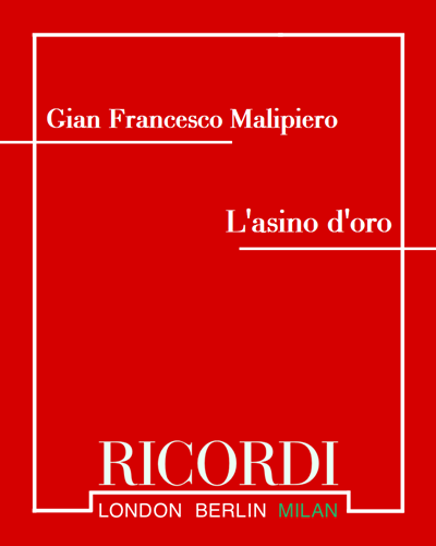 L'asino d'oro (from 'Apuleius') — 马利皮耶罗