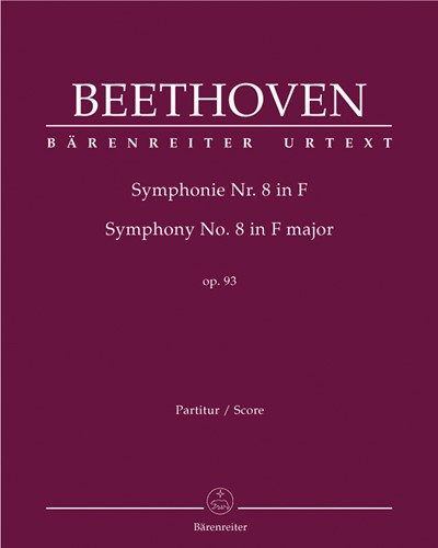 Symphony No. 8 in F major, op. 93 — Ludwig van Beethoven