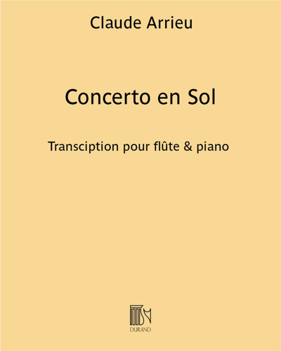 Concerto in G — Claude Arrieu