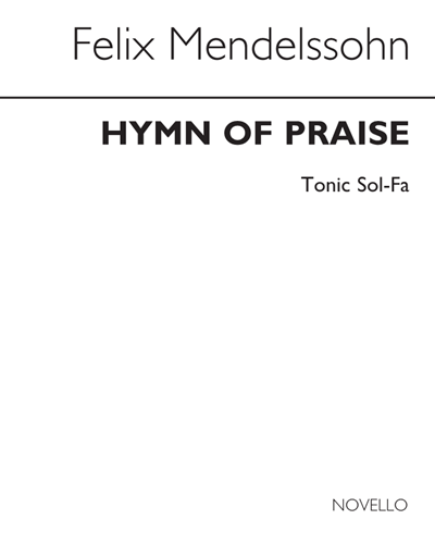 Hymn of Praise, op. 52 — 门德尔松