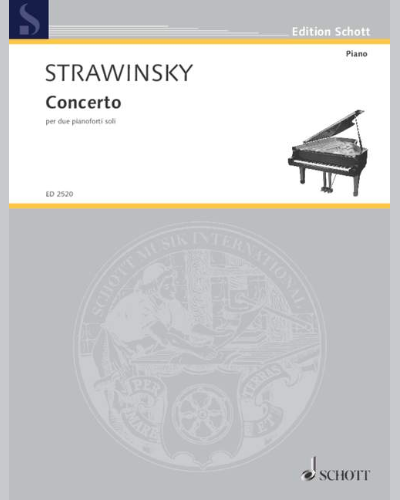 Concerto — 斯特拉文斯基